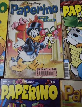 Lotto fumetti paperino Disney