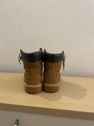 Timberland Stivali Marroni con Laccio Corda