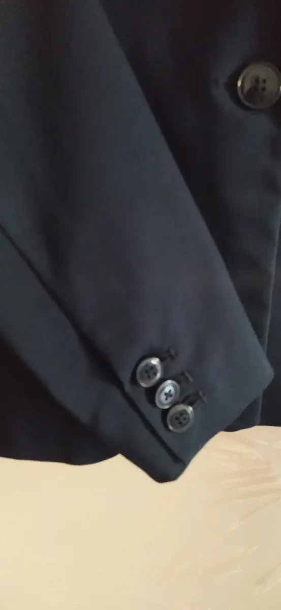 Americana Stradivarius azul mujer