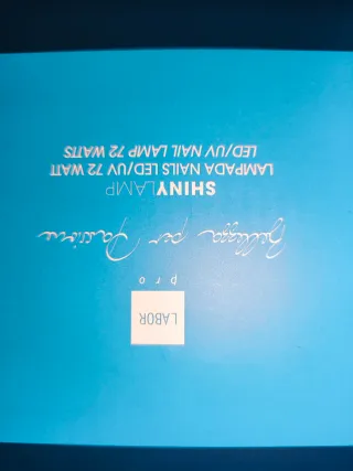 Lámpara Uñas LED/UV Shiny Lamp 72W