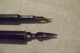 2 Penne Stilografiche + Punte