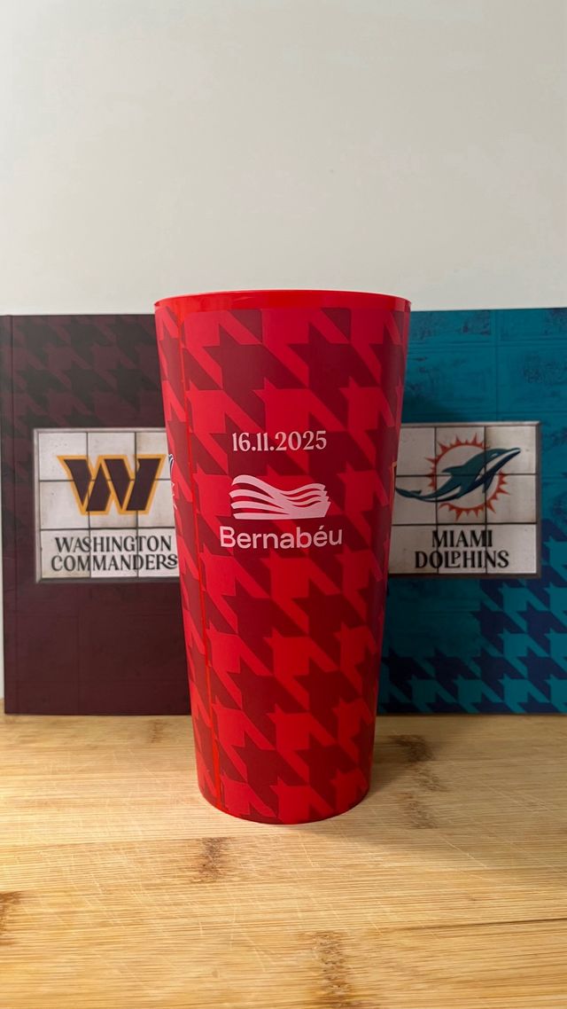 Vaso exclusivo NFL Madrid
