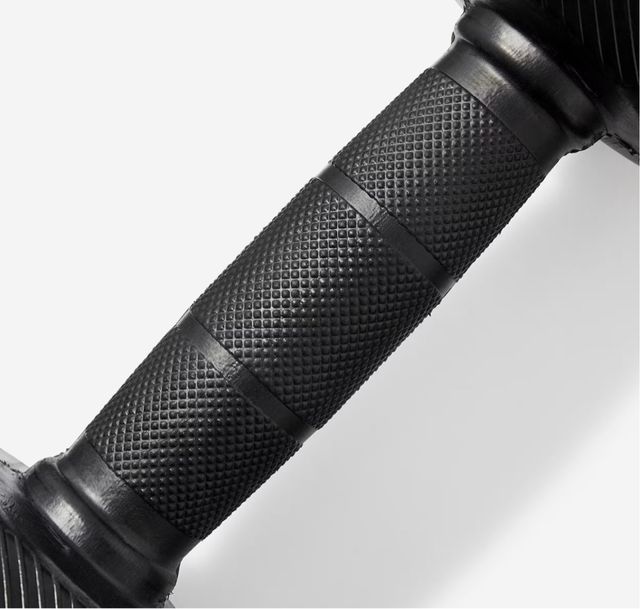 Dos Mancuernas Hexagonales 10 kg Caucho