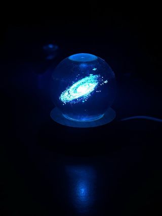 Lampada Via Lattea Multicolore in Vetro