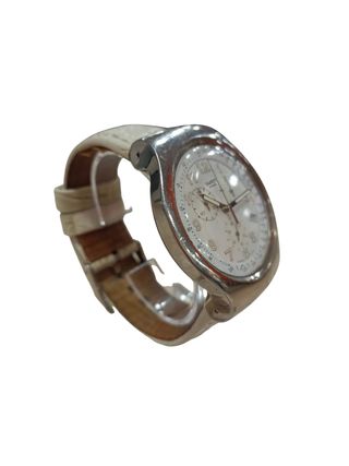RELOJ DE CUARZO SWATCH IRONY BLANCO BIG SIZE 2006 YOS439