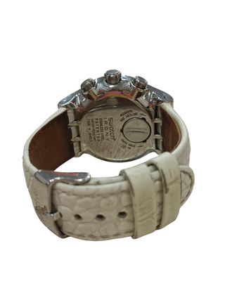 RELOJ DE CUARZO SWATCH IRONY BLANCO BIG SIZE 2006 YOS439