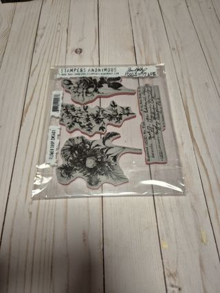 Sellos de caucho para scrapbooking Tim holtz