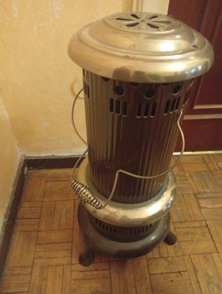 Estufa Salamandra Metálica Marrón