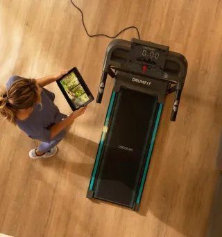 Cinta Correr Plegable DrumFit WayHome 1200