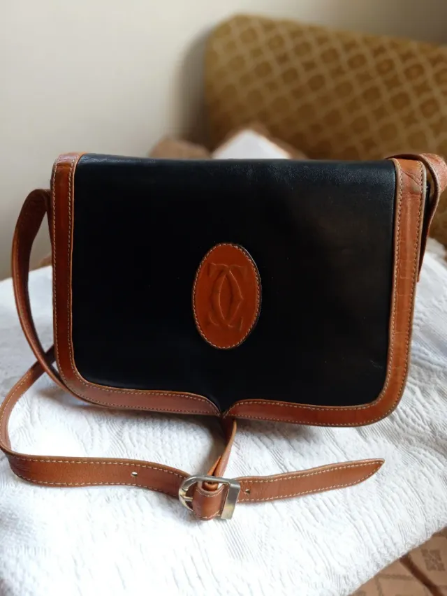 Borsa a tracolla vintage Cartier