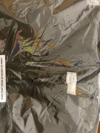 Camisa de Campaña Manga Larga Talla P