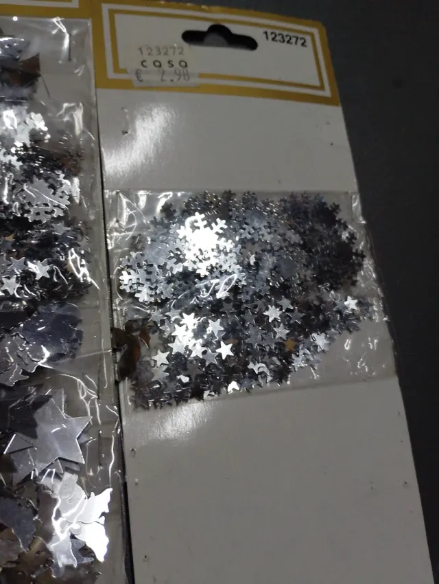 Confetes de Natal Figuras Variadas