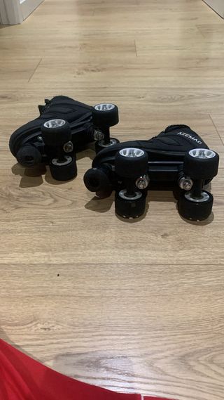 Patines de hockey negros