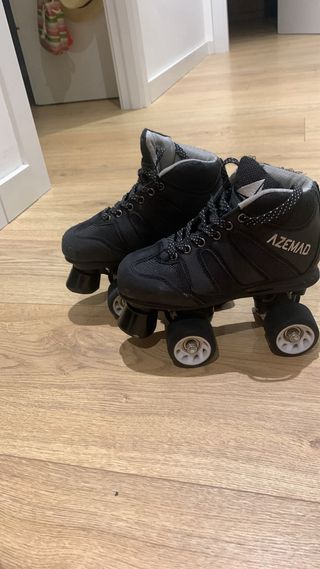 Patines de hockey negros