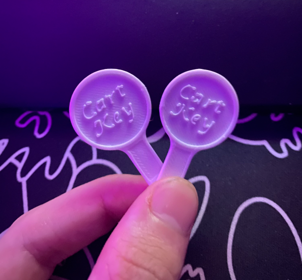 Llave Carrito supermercado