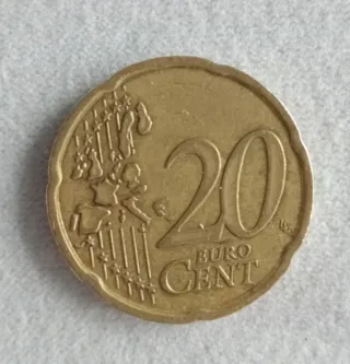 Monedas Luxemburgo de 0,20€