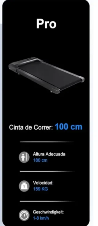 Cinta de Correr portatil