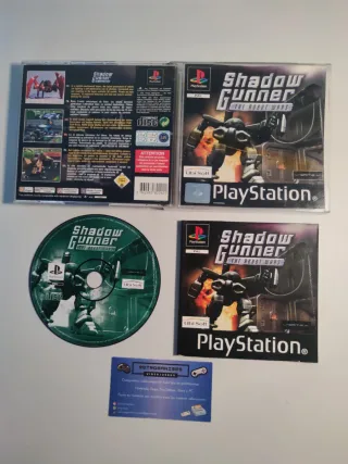 Shadow Gunner The Robot Wars PlayStation PS1