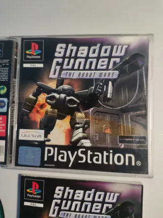 Shadow Gunner The Robot Wars PlayStation PS1