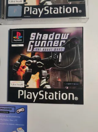 Shadow Gunner The Robot Wars PlayStation PS1
