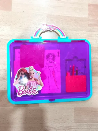 Maletín Barbie para dibujar
