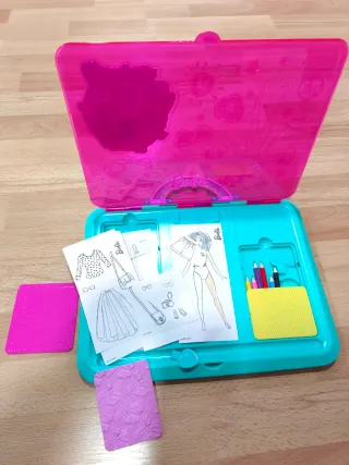 Maletín Barbie para dibujar