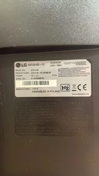TV LED LG 24 HD