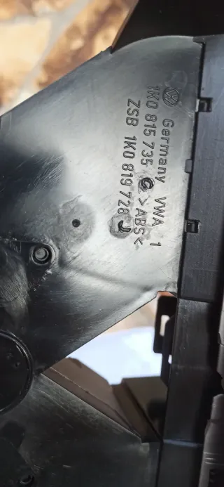 AIREADOR CENTRAL VW GOLF V MK5 O JETTA