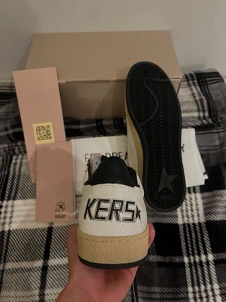 Golden Goose Ball-Star negras