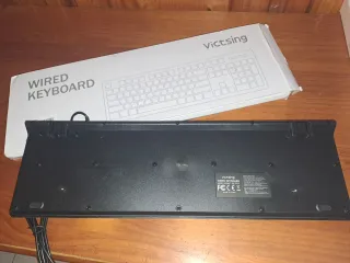 Teclado Victsing Negro Wired