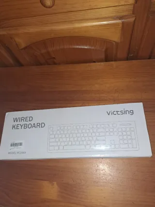 Teclado Victsing Negro Wired