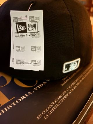 Gorra New Era NY Negra Talla 7 1/2