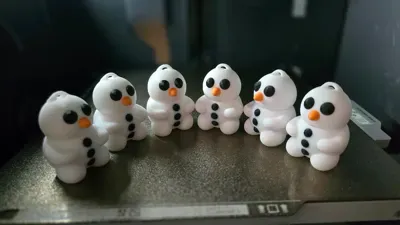 Llavero Muñeco Nieve