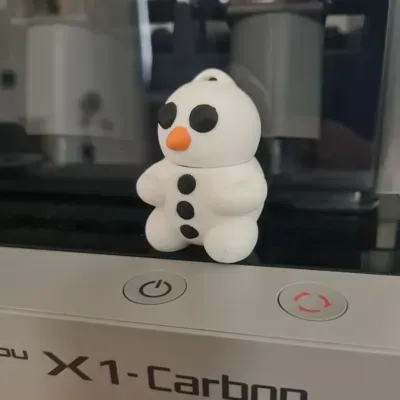 Llavero Muñeco Nieve