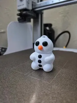 Llavero Muñeco Nieve