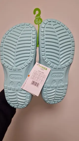 Zuecos Crocs Verdes / Turquesa (aquamarine)
