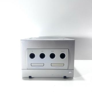 Nintendo GameCube Argento Con Controller Cavi