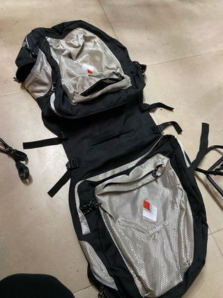 Suporte Alforge Bicicleta Preto