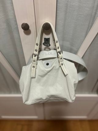 Bolso Bimba y Lola color piedra/crudo