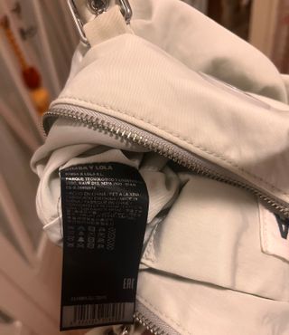 Bolso Bimba y Lola color piedra/crudo