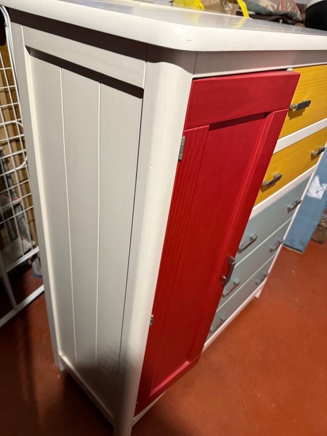 Cajonera de madera y metal PRECIOSA