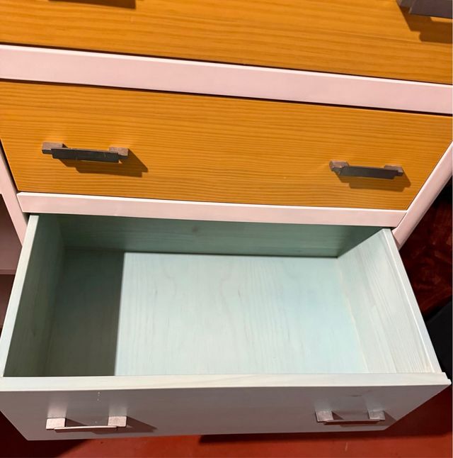 Cajonera de madera y metal PRECIOSA