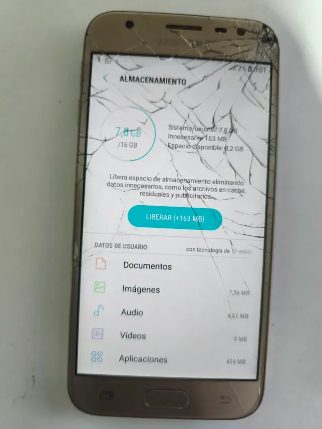 Samsung Galaxy J3 2017 Dorado