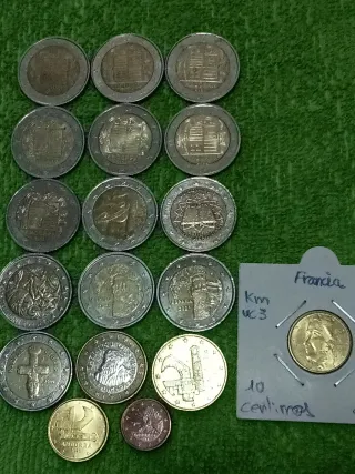 Lote monedas Euro
