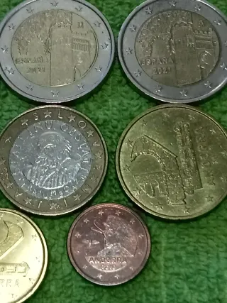 Lote monedas Euro