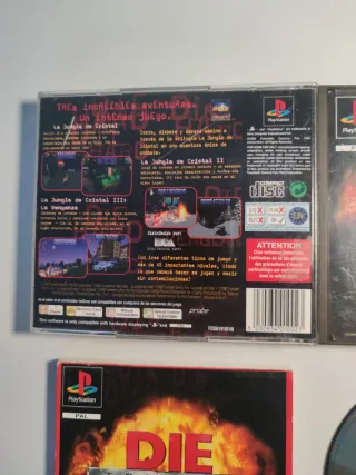 Jungla de cristal la trilogía PlayStation PS1