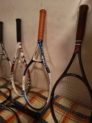 Raquetas de tenis Wilson y otras marcas