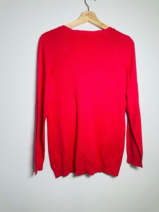 Cárdigan/Rebeca punto fucsia Talla M/L