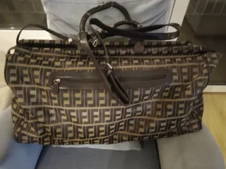 Bolso Fendi Monogram Marrón y Beige