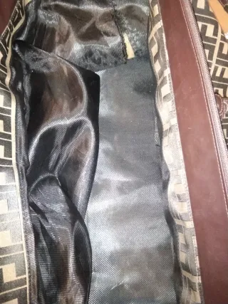 Bolso Fendi Monogram Marrón y Beige